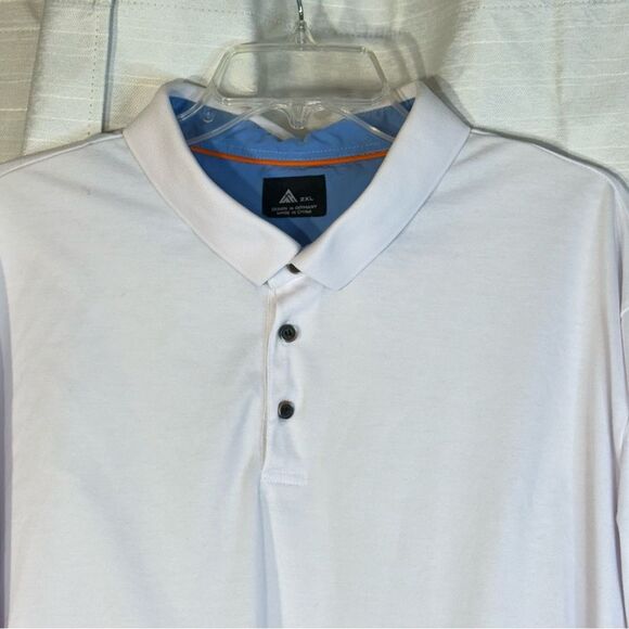 Speed Your Run Men's White Polo Shirt Size 2XL design in Germany - Picture 2 of 6